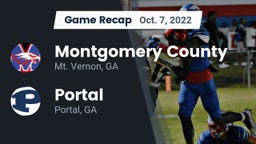 Recap: Montgomery County  vs. Portal  2022