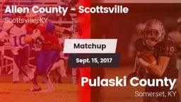 Matchup: Allen County High vs. Pulaski County  2017