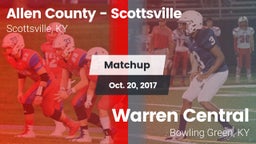 Matchup: Allen County High vs. Warren Central  2017
