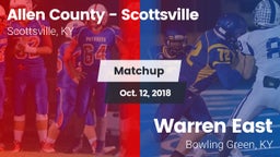 Matchup: Allen County High vs. Warren East  2018