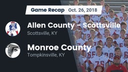 Recap: Allen County - Scottsville  vs. Monroe County  2018