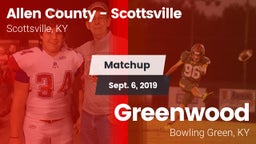 Matchup: Allen County High vs. Greenwood  2019