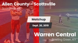 Matchup: Allen County High vs. Warren Central  2019