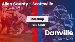 Matchup: Allen County High vs. Danville  2019