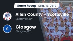 Recap: Allen County - Scottsville  vs. Glasgow  2019
