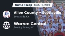 Recap: Allen County - Scottsville  vs. Warren Central  2020