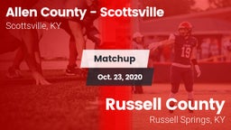 Matchup: Allen County High vs. Russell County  2020