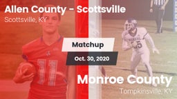 Matchup: Allen County High vs. Monroe County  2020