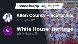 Recap: Allen County - Scottsville  vs. White House-Heritage  2021