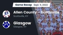 Recap: Allen County - Scottsville  vs. Glasgow  2022