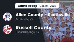 Recap: Allen County - Scottsville  vs. Russell County  2022