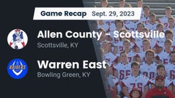 Recap: Allen County - Scottsville  vs. Warren East  2023