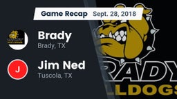 Recap: Brady  vs. Jim Ned  2018