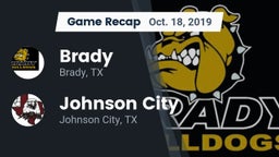 Recap: Brady  vs. Johnson City  2019