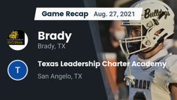 Recap: Brady  vs. Texas Leadership Charter Academy  2021