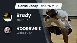 Recap: Brady  vs. Roosevelt  2021