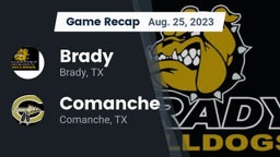 Recap: Brady  vs. Comanche  2023