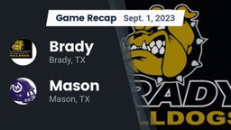 Recap: Brady  vs. Mason  2023