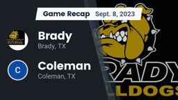 Recap: Brady  vs. Coleman  2023