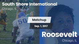 Matchup: South Shore Internat vs. Roosevelt  2017