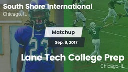 Matchup: South Shore Internat vs. Lane Tech College Prep 2017