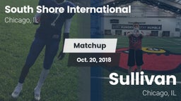 Matchup: South Shore Internat vs. Sullivan  2018