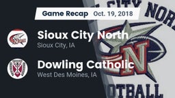 Recap: Sioux City North  vs. Dowling Catholic  2018
