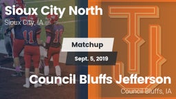 Matchup: Sioux City North vs. Council Bluffs Jefferson  2019