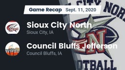 Recap: Sioux City North  vs. Council Bluffs Jefferson  2020