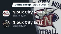 Recap: Sioux City North  vs. Sioux City East  2021