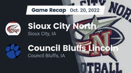 Recap: Sioux City North  vs. Council Bluffs Lincoln  2022