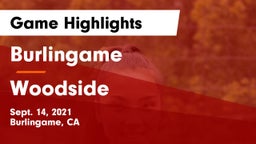 Burlingame  vs Woodside  Game Highlights - Sept. 14, 2021