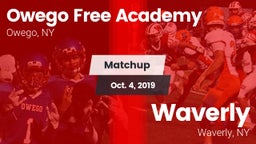 Matchup: Owego Free Academy vs. Waverly  2019