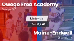 Matchup: Owego Free Academy vs. Maine-Endwell  2019