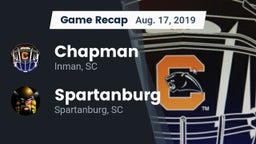 Recap: Chapman  vs. Spartanburg  2019
