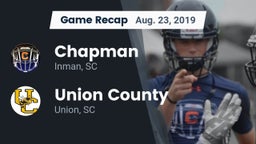 Recap: Chapman  vs. Union County  2019