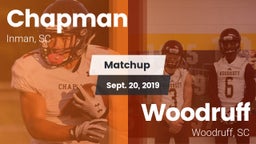 Matchup: Chapman  vs. Woodruff  2019