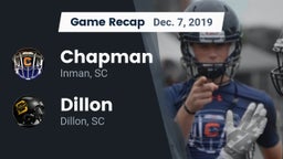 Recap: Chapman  vs. Dillon  2019