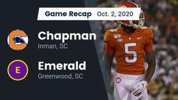 Recap: Chapman  vs. Emerald  2020