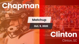Matchup: Chapman  vs. Clinton  2020