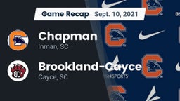 Recap: Chapman  vs. Brookland-Cayce  2021