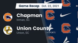 Recap: Chapman  vs. Union County  2021