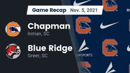 Recap: Chapman  vs. Blue Ridge  2021