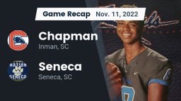 Recap: Chapman  vs. Seneca  2022