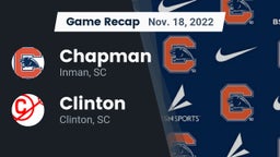 Recap: Chapman  vs. Clinton  2022