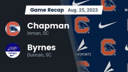 Recap: Chapman  vs. Byrnes  2023