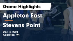 Appleton East  vs Stevens Point  Game Highlights - Dec. 4, 2021