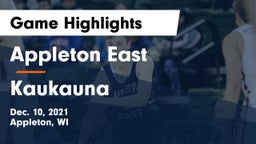 Appleton East  vs Kaukauna  Game Highlights - Dec. 10, 2021