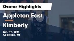 Appleton East  vs Kimberly  Game Highlights - Jan. 19, 2021