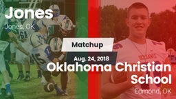 Matchup: Jones  vs. Oklahoma Christian School 2018